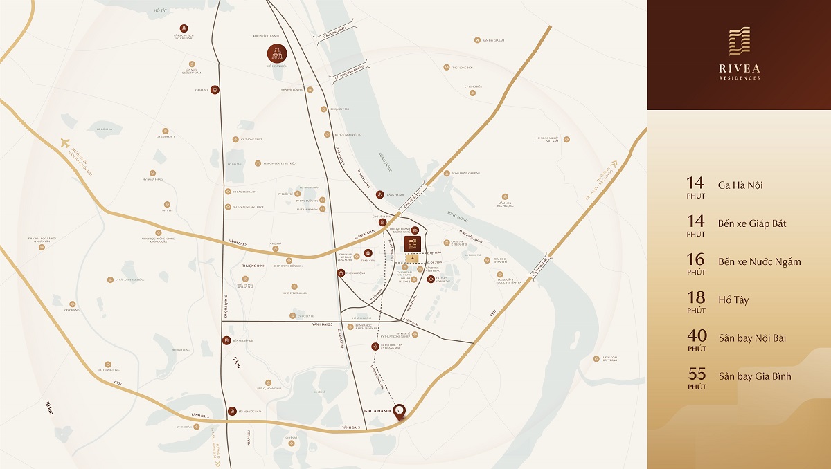 Rivea Residences location